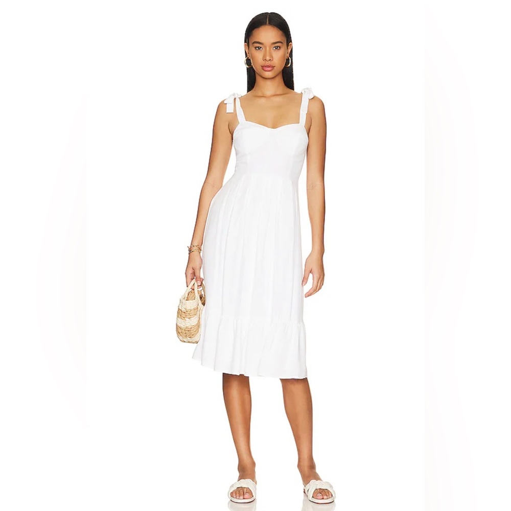 Steve Madden Bustier White Dress